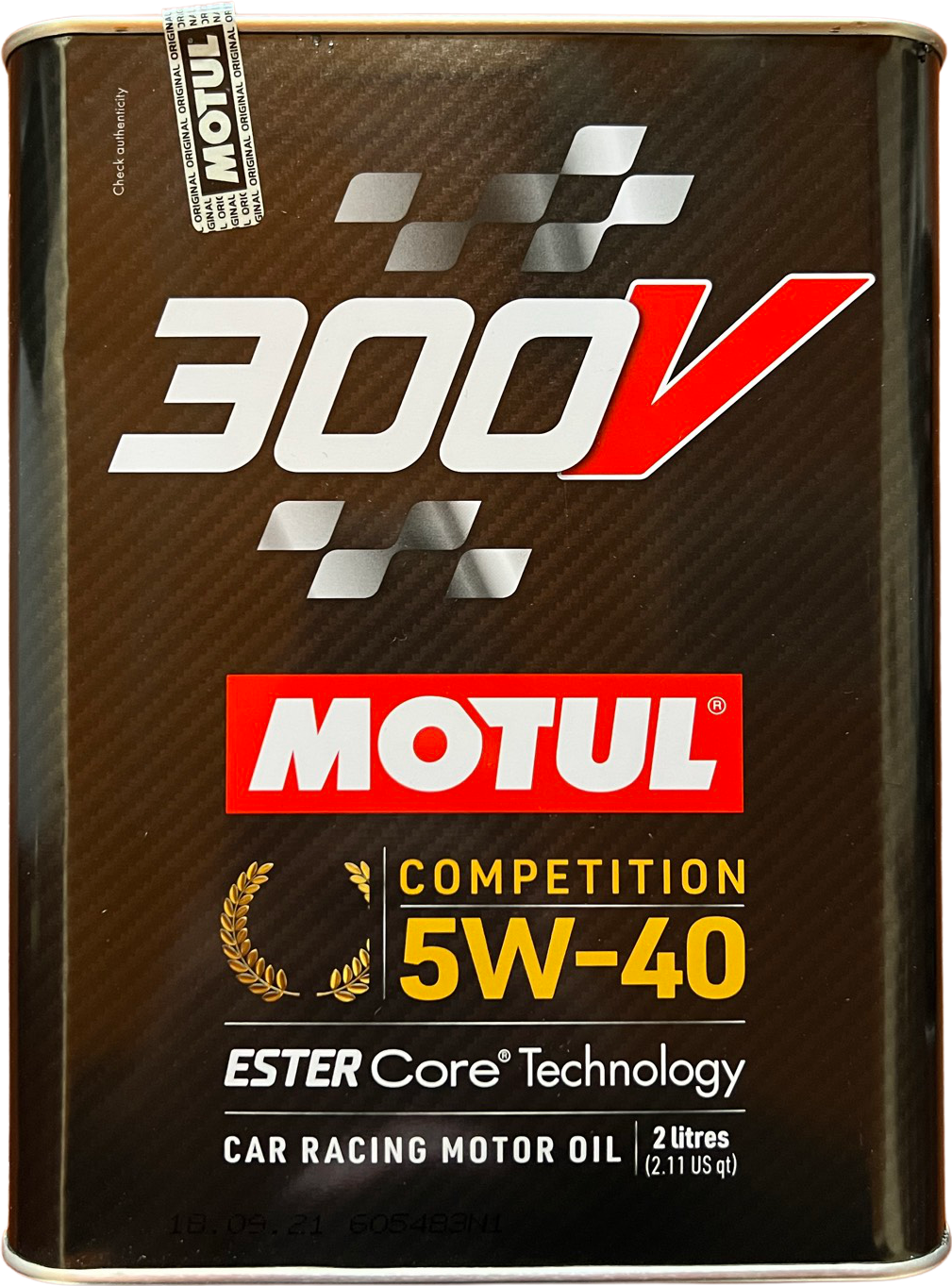 фото Моторное масло motul 300v competition 5w40 2 л