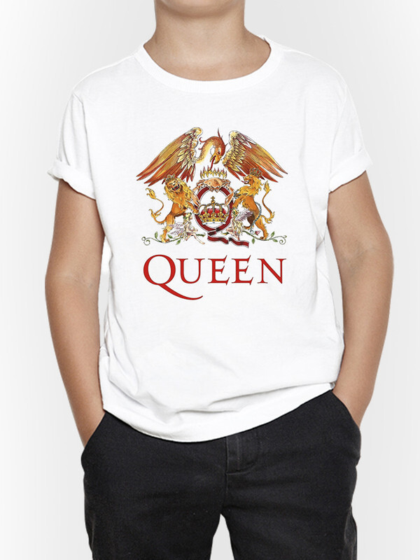 фото Футболка детская для мальчиков dreamshirts studio queen л цвет белый размер 98