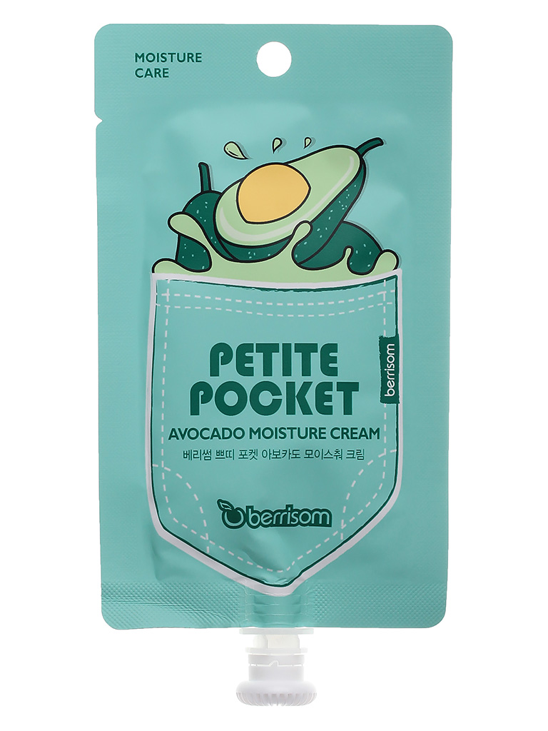 

Крем для лица с экстрактом авокадо BERRISOM PETITE POCKET AVOCADO MOISTURE CREAM
