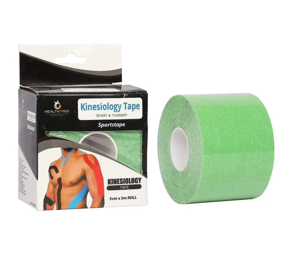 

Тейп KinesiologyTape КТ-5500, 5см Х 500 см, зеленый, КТ-5500