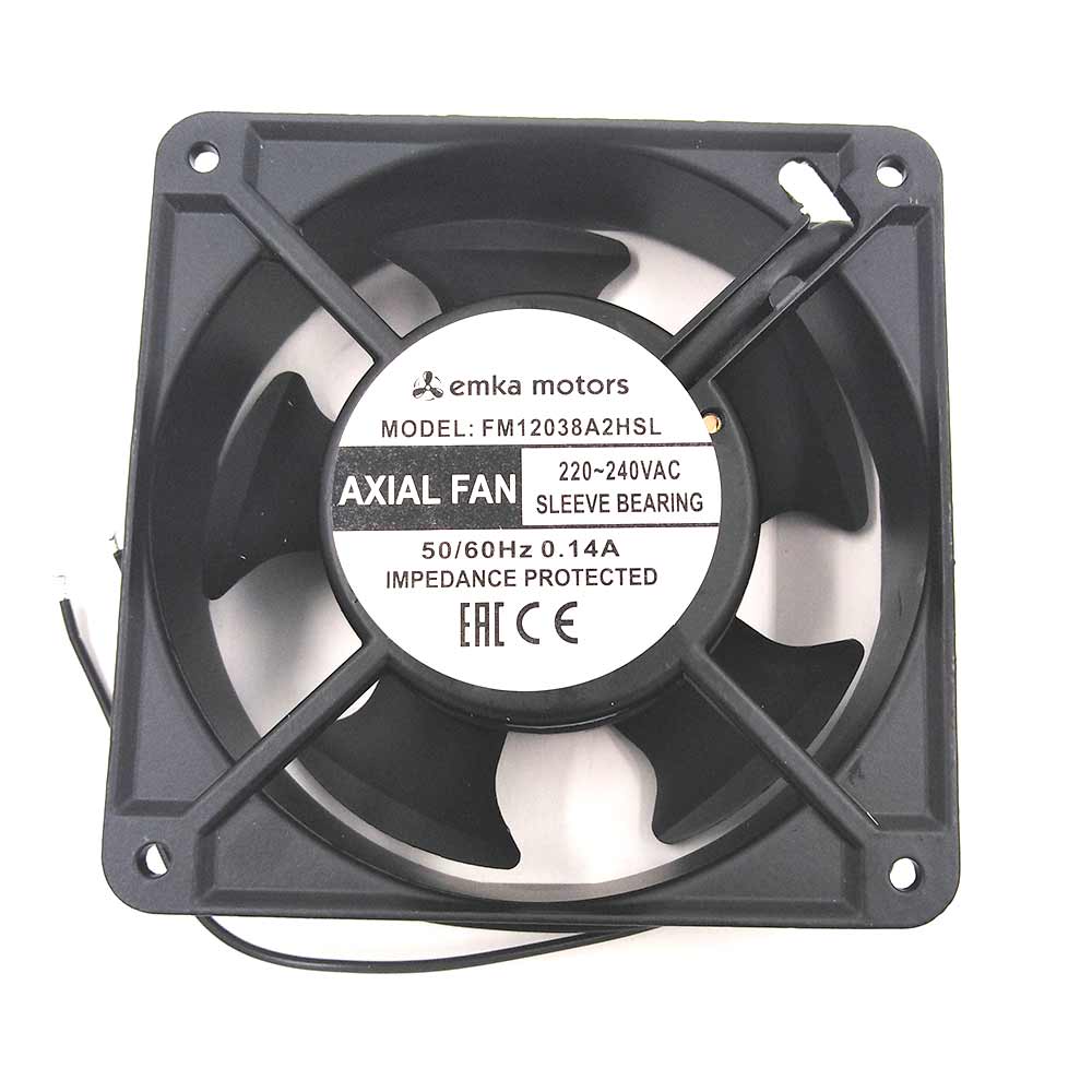 

Вентилятор OEM RQA12038HSL, Черный, RQA12038HSL