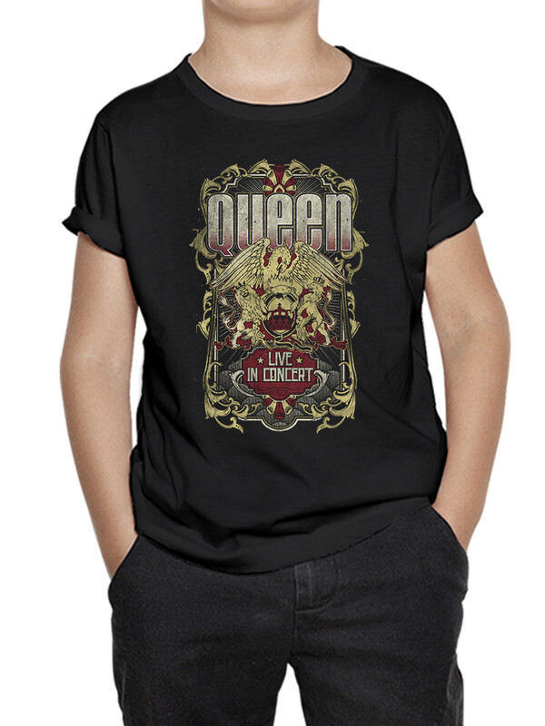 фото Футболка д/мальч. dreamshirts studio queen live in concert у цв. черный р.158