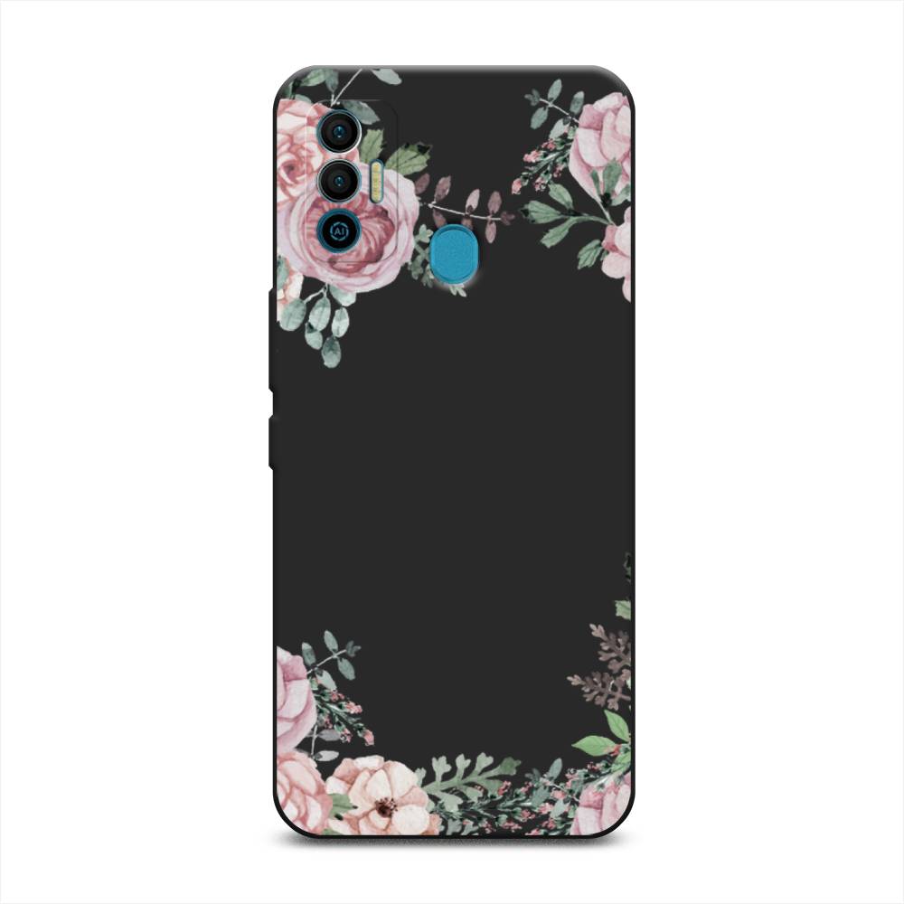 

Чехол Awog 301052-1 для Tecno Spark 7 "Нежные розы акварель", Прозрачный;розовый;зеленый, 301052-1
