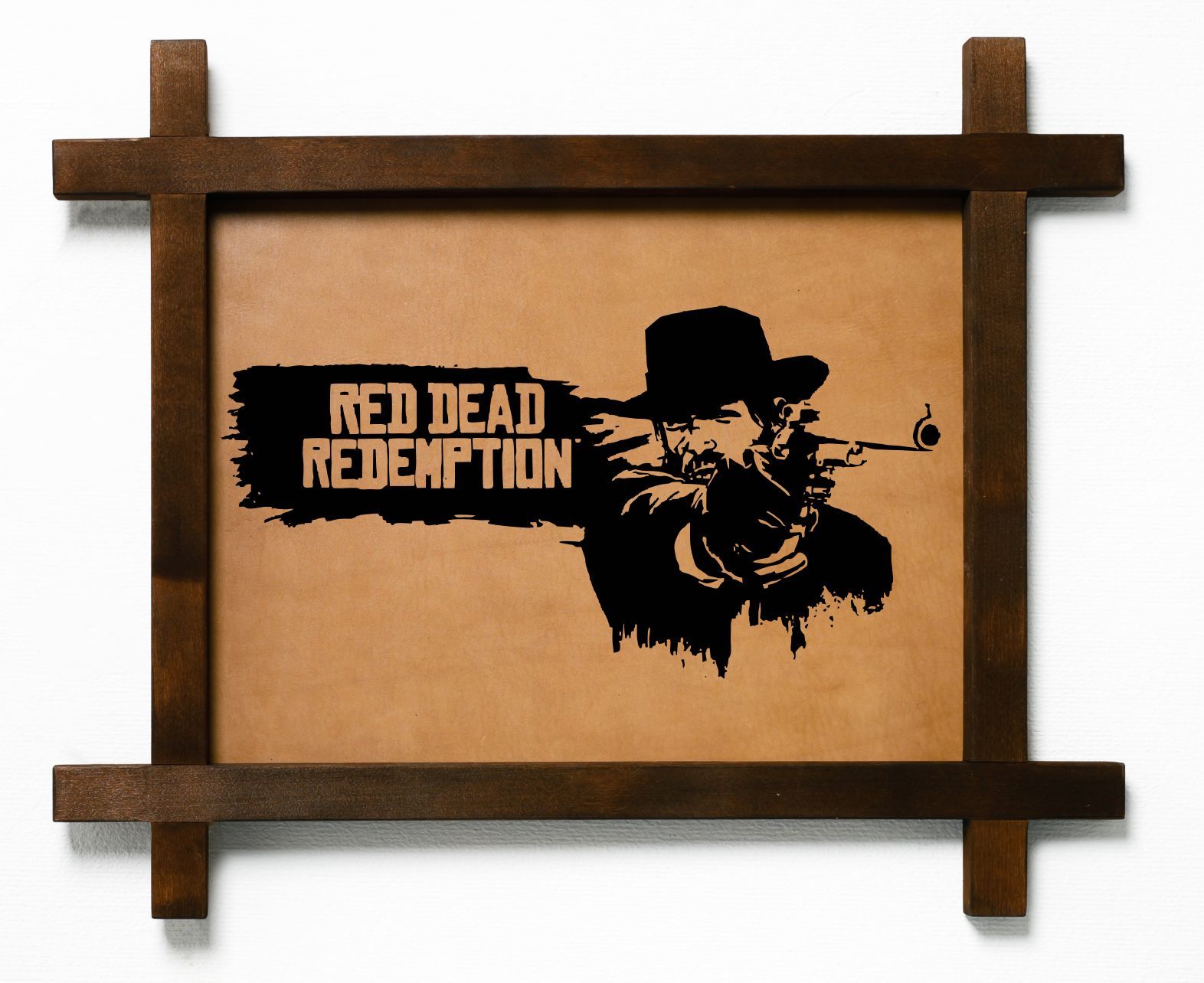 

Картина BoomGift Red Dead , подарок, натуральная кожа, 861