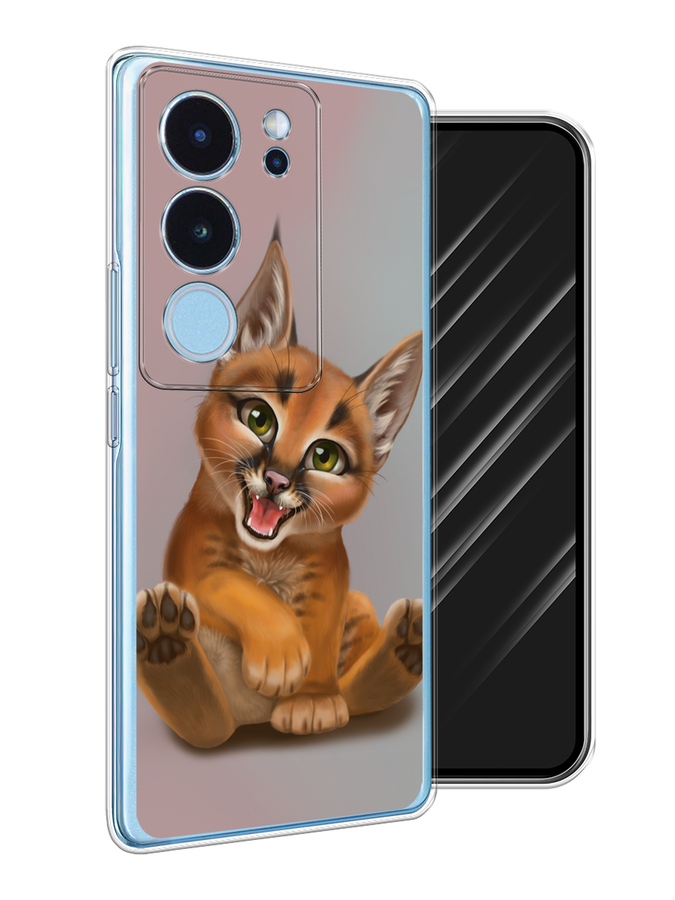 

Чехол Awog на Vivo V29 "Малыш рыси", Оранжевый;серый, 269350-1