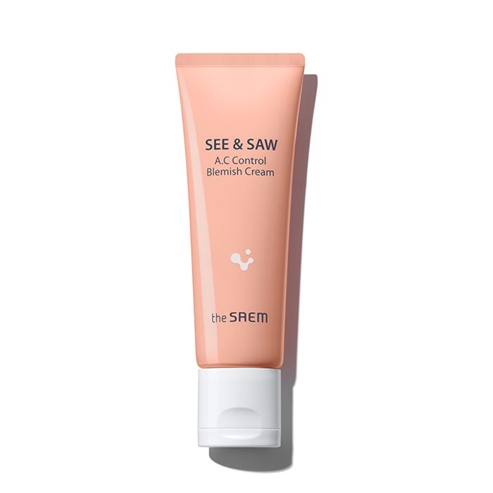 

Крем для жирной и проблемной кожи The Saem see & saw a.c control blemish cream