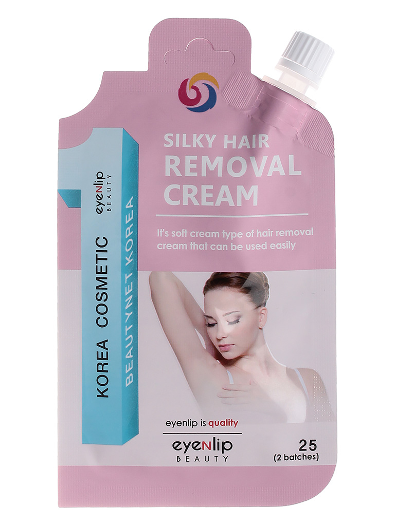 

Крем для депиляции EYENLIP SILKY HAIR REMOVAL CREAM 25 г