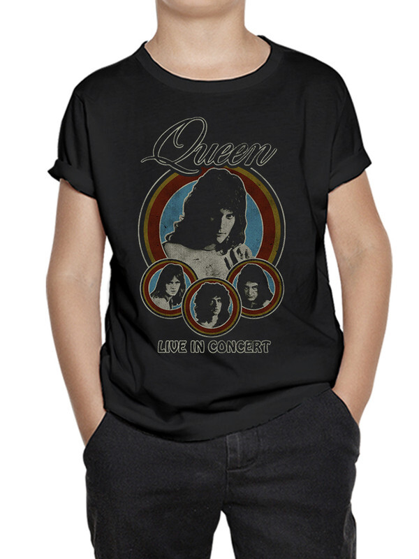 

Футболка детская DreamShirts Studio Queen - Фредди Меркьюри, цв.черный р.122, Queen - Фредди Меркьюри