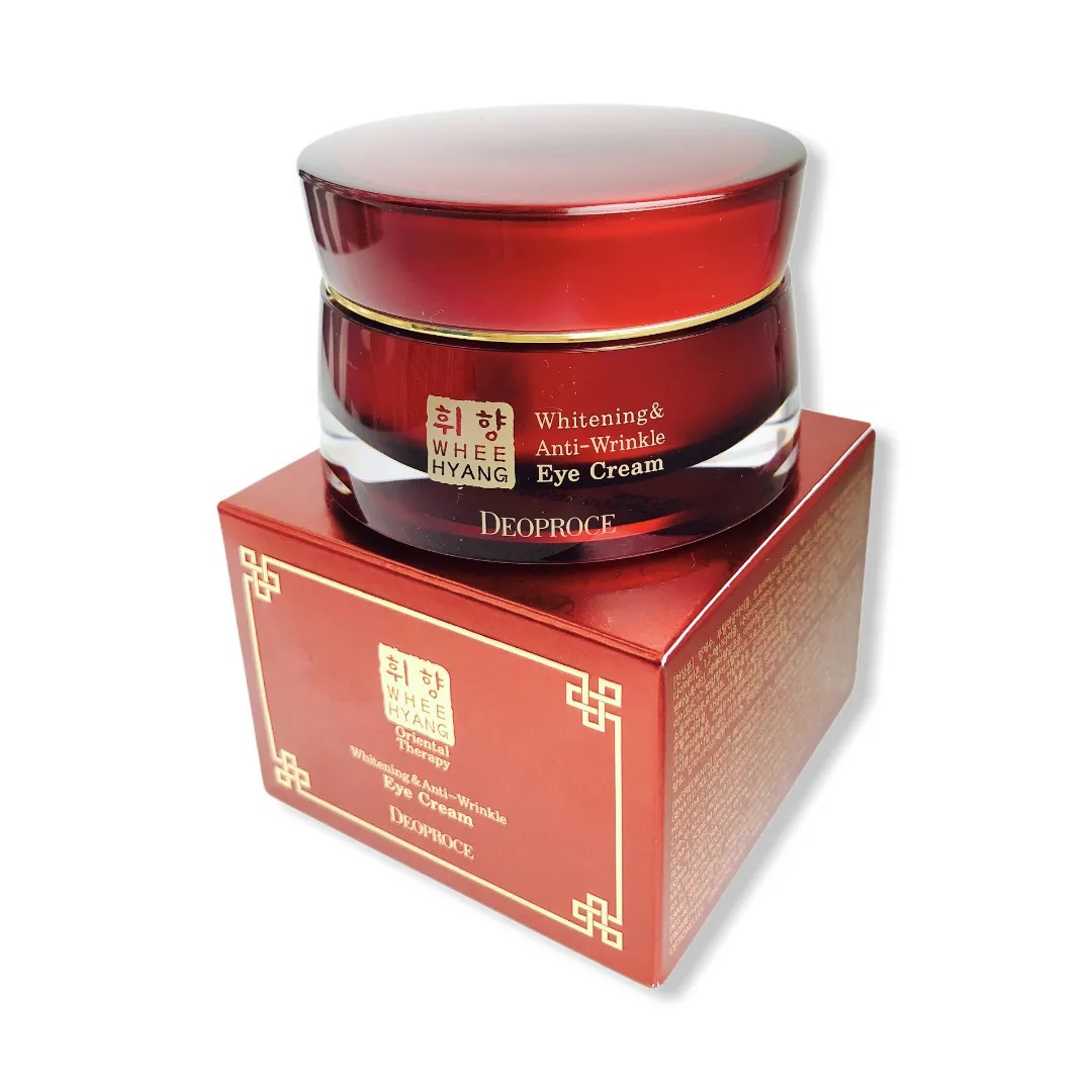 

Крем для век антивозрастной DEOPROCE WHEE HYANG WHITENING & ANTI-WRINKLE EYE CREAM 30G