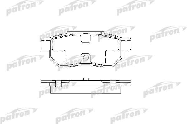 

Колодки тормозные дисковые задн HONDA: ACCORD III 85-89, ACCORD III Aerodeck PATRON PBP472