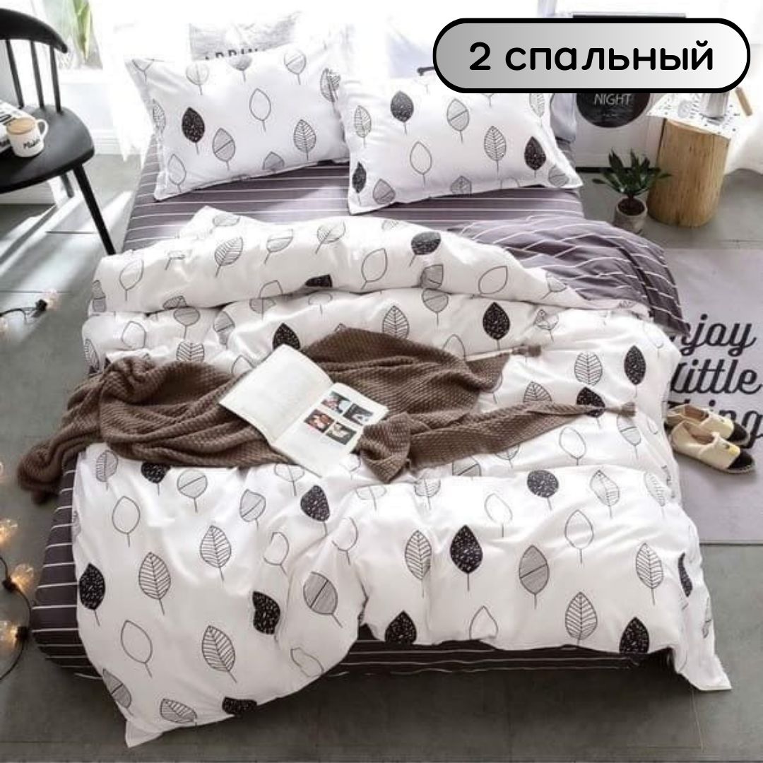 

Постельное белье Mency 2 спальное сатин, 11.88.АВ-26цв