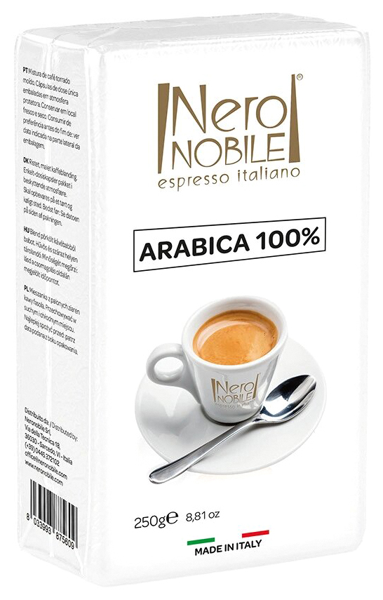 Кофе молотый Neronobile Arabica 100% 250г