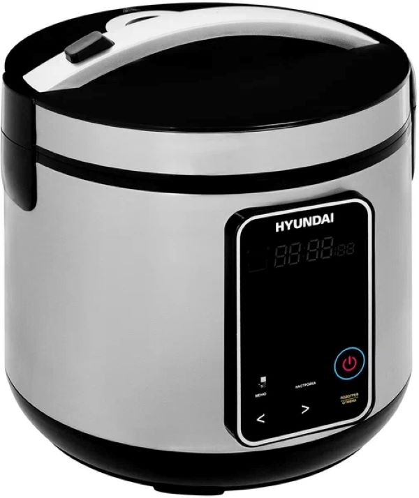 

Мультиварка HYUNDAI HYMC-2400 серебристый; черный, HYMC-2400