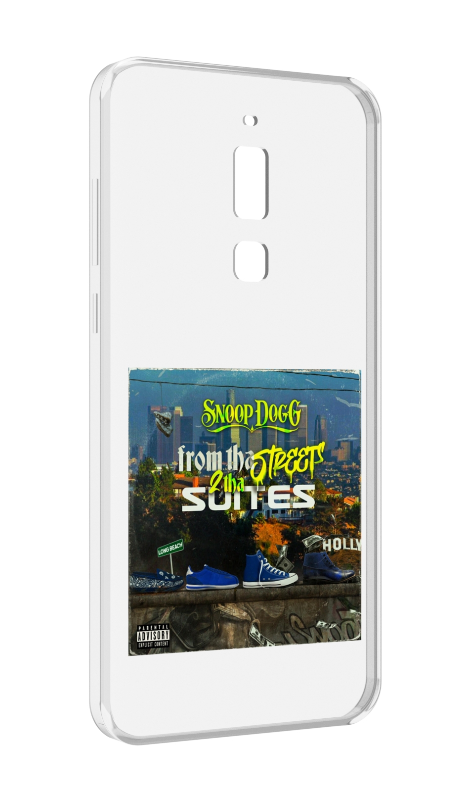 

Чехол MyPads Snoop Dogg FROM THE STREET 2 THA SUITES для Meizu M6T, Прозрачный, Tocco