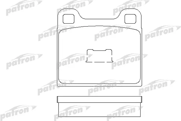 

Тормозные колодки PATRON дисковые PBP105