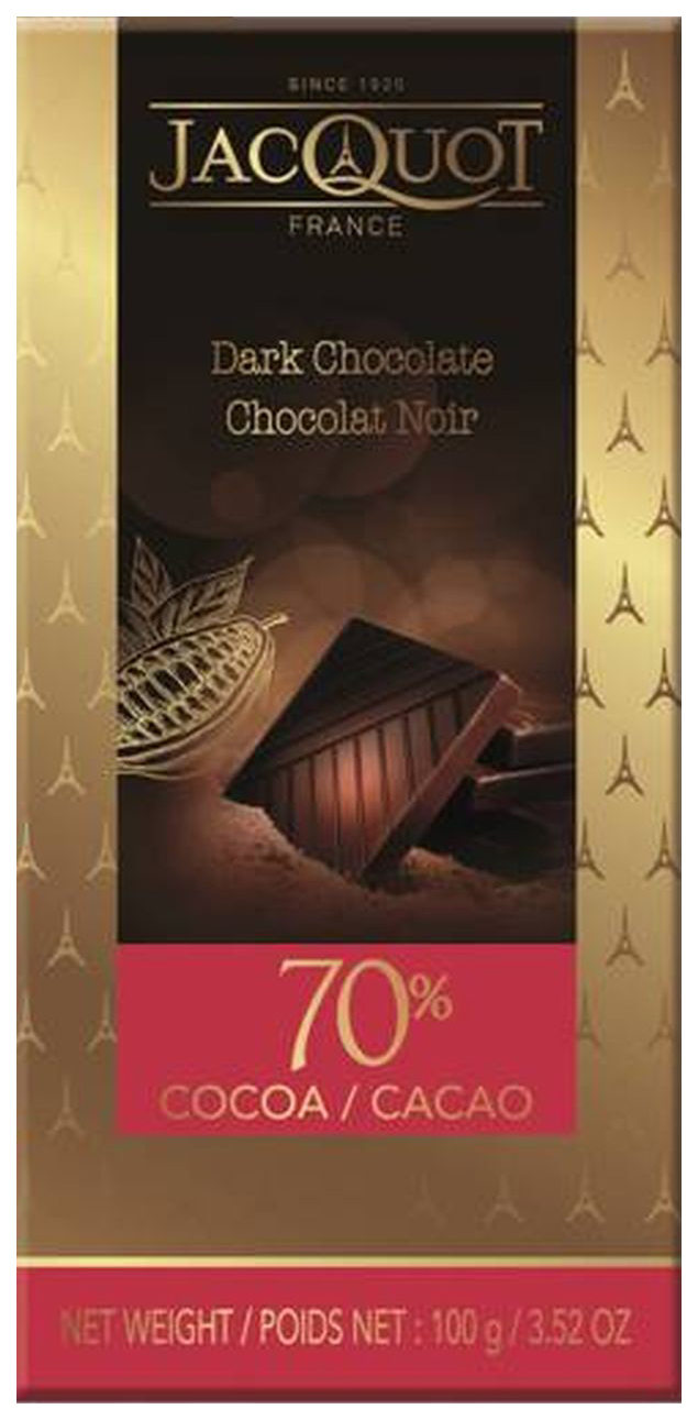 Шоколад Jacquot горький 70% 100г