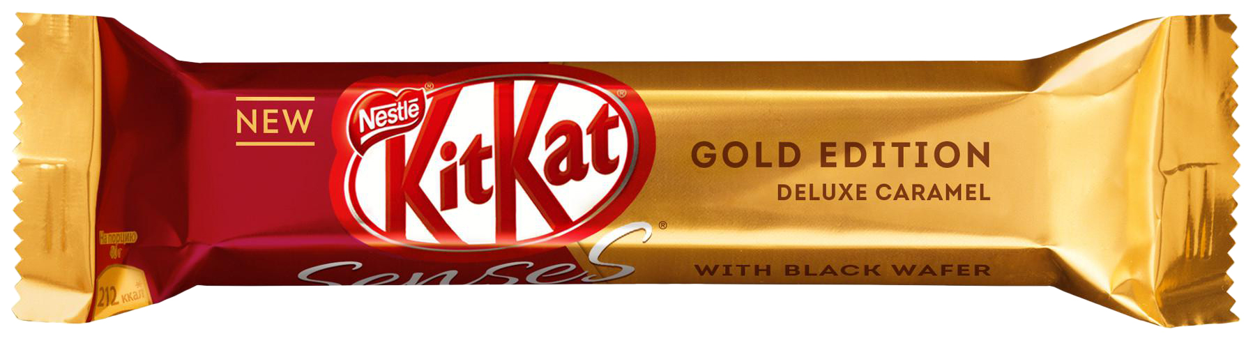 Kitkat senses «Gold Edition Duo Deluxe Caramel»