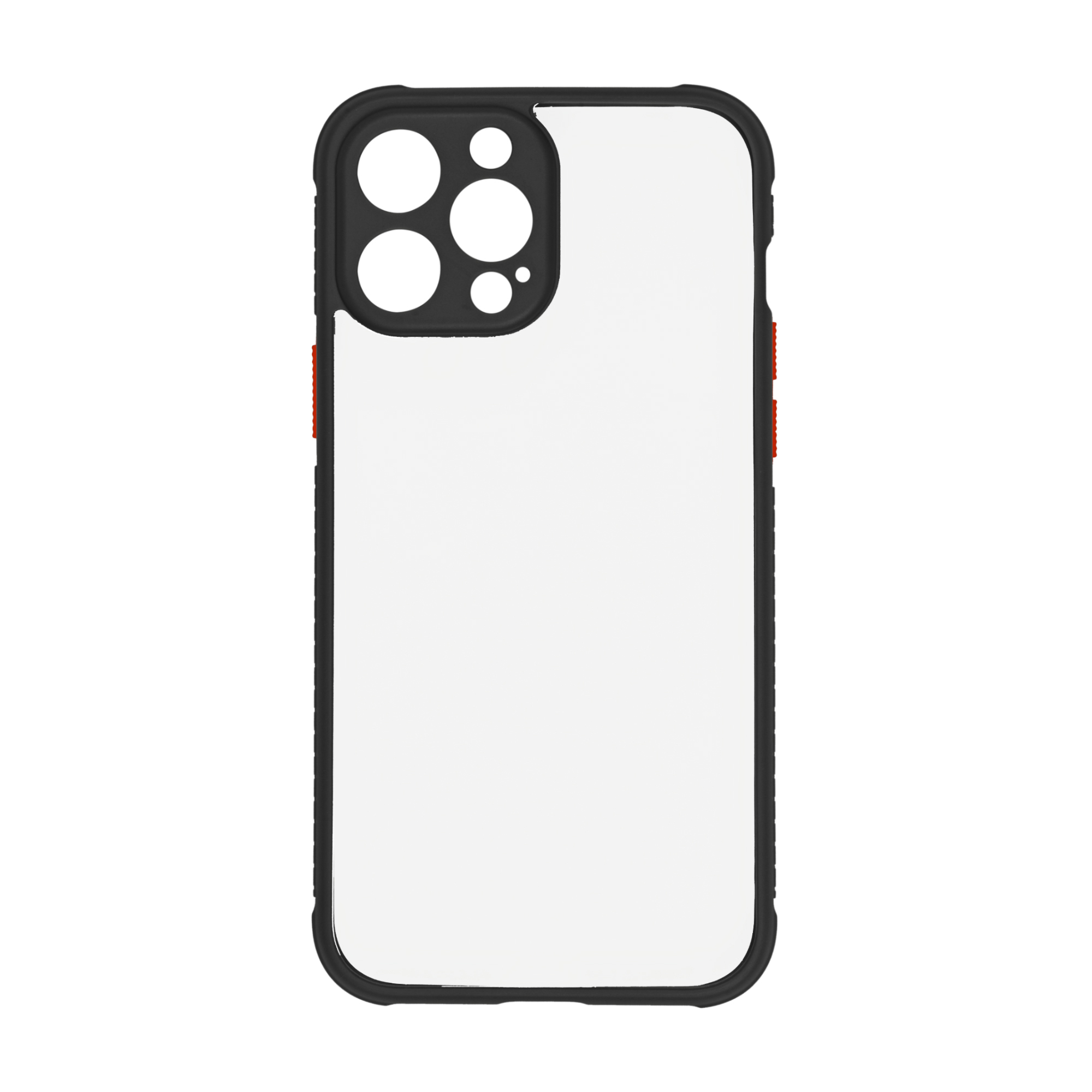 

Чехол InterStep для Apple iPhone 13 Pro прозрачный с черной рамкой, OKS-FCC-IPH021_61-WH01O