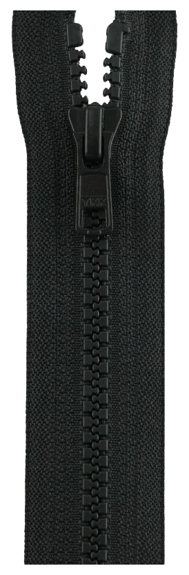 

Застежка-молния YKK 4335956/55, 075 угольный тип 5 (5,7мм), разъемная, длина 55см, Черный