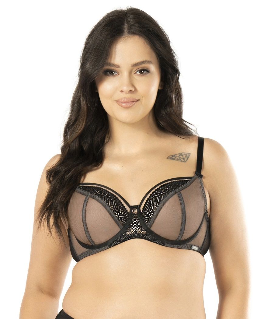 

Бюстгальтер женский Nipplex Desire M BO52 черный 75I, Desire M BO52