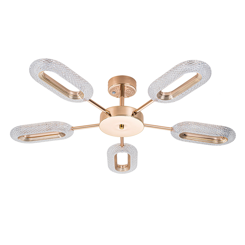 

Потолочная люстра ARTE LAMP OVALE A2489PL-5GO, OVALE