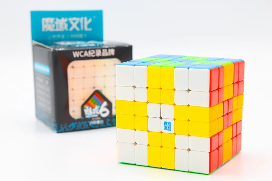Кубик Рубика бюджетный MoYu MeiLong 6x6 V2 color