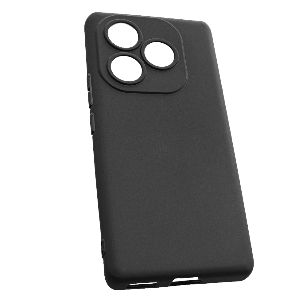 Силиконовый чехол TPU Case матовый для Itel S23 Plus 600021516866 черный