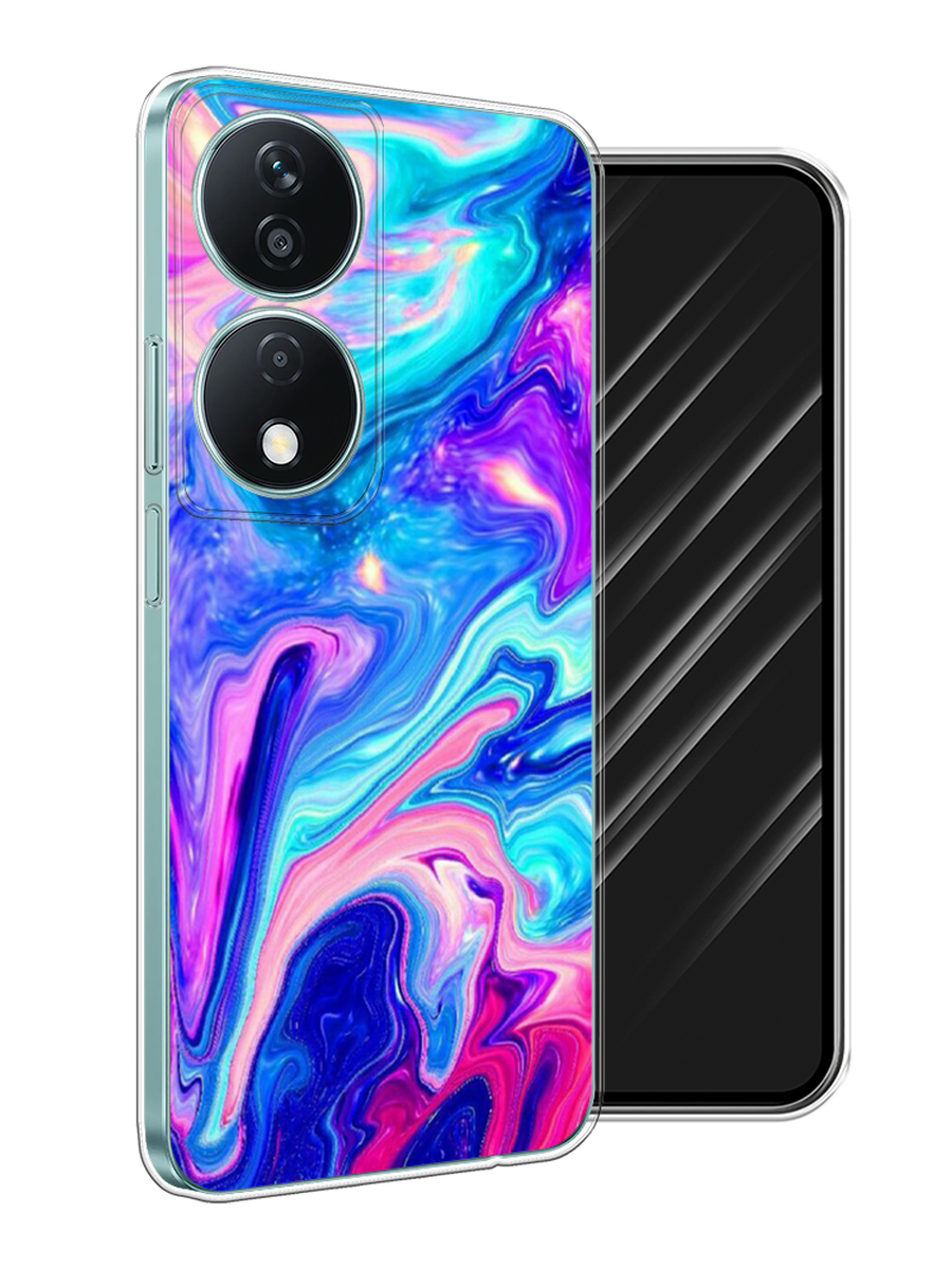 

Чехол Awog на Honor X7B "Потеки краски", Розовый, 6123350-1