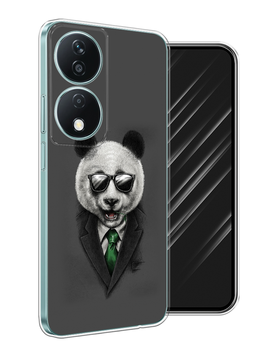 

Чехол Awog на Honor X7B "Деловая панда", Серый;зеленый, 6123350-1