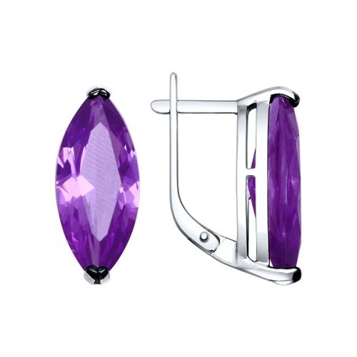 

Серьги из серебра с ситаллом SOKOLOV 92021458, 92021458