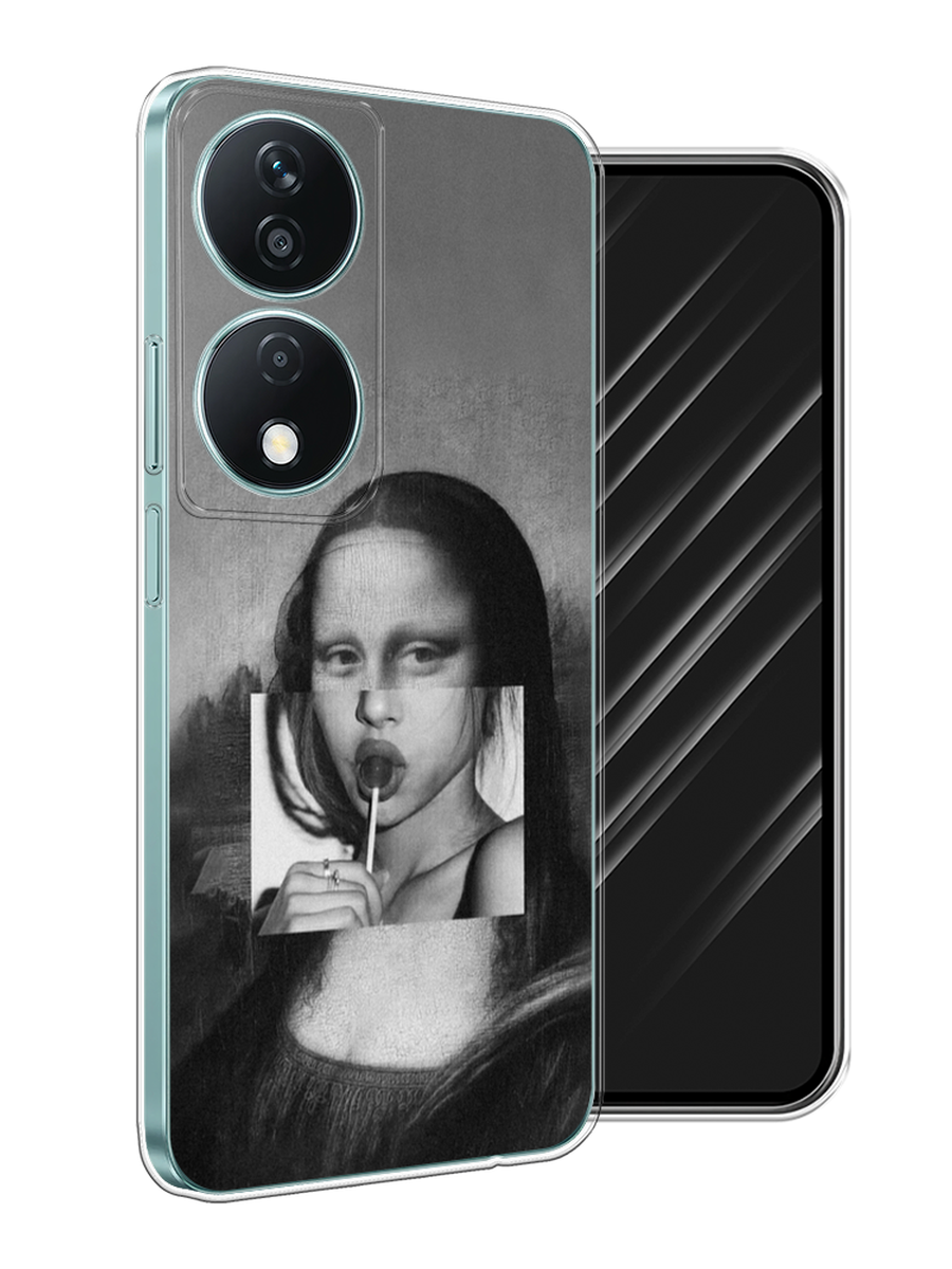 

Чехол Awog на Honor X7B "Mona Lisa sucking lollipop", Серый, 6123350-1