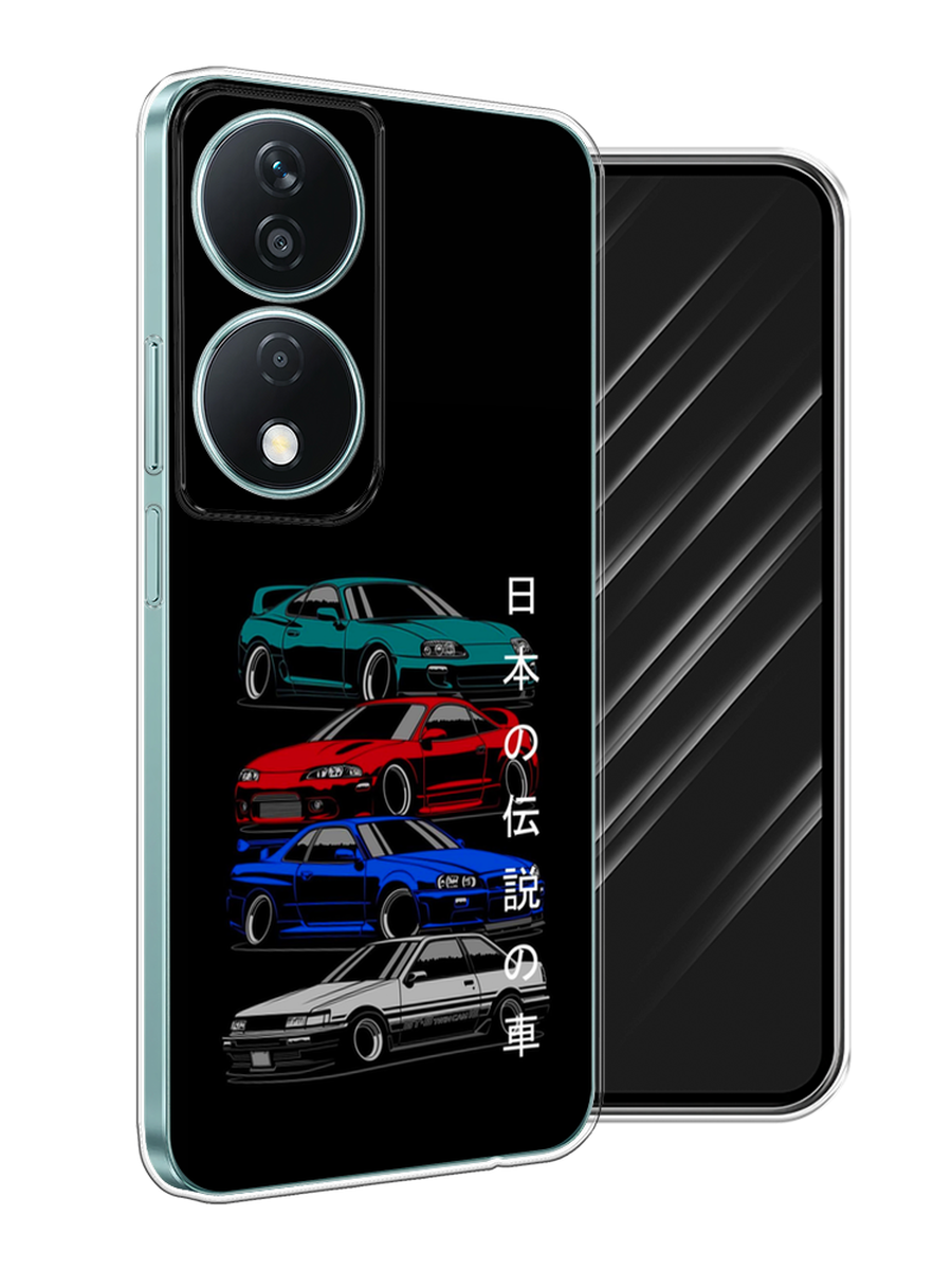 

Чехол Awog на Honor X7B "JDM Legend cars", Зеленый;красный;синий, 6123350-1