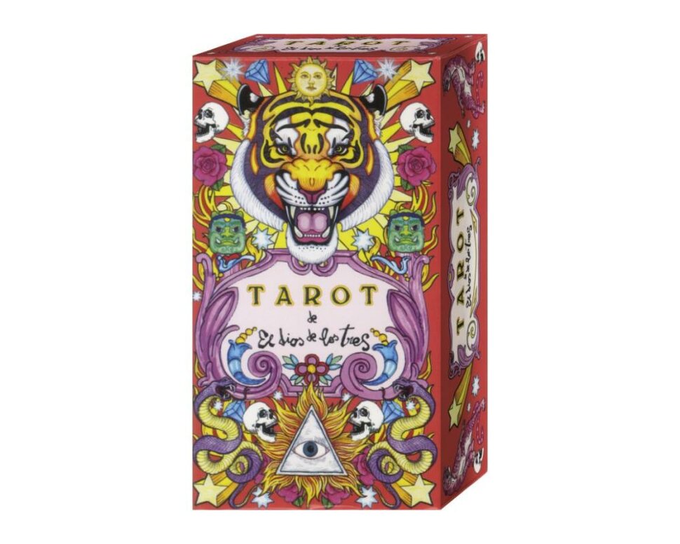 Карты Таро Fournier - Baraja de Cartas de Tarot el Dios de Los Tres Fournier