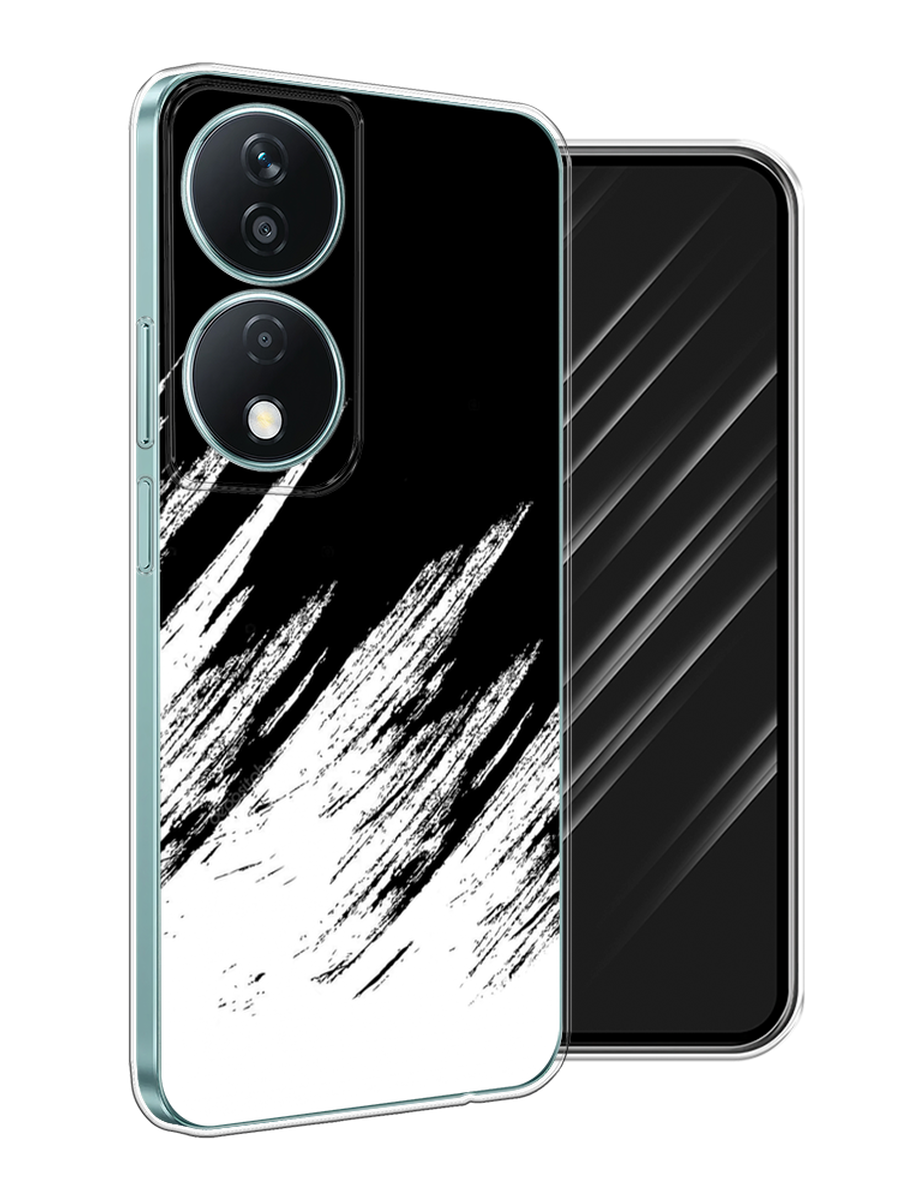 

Чехол Awog на Honor X7B "Черно белые брызги", Черный;белый;бежевый, 6123350-1