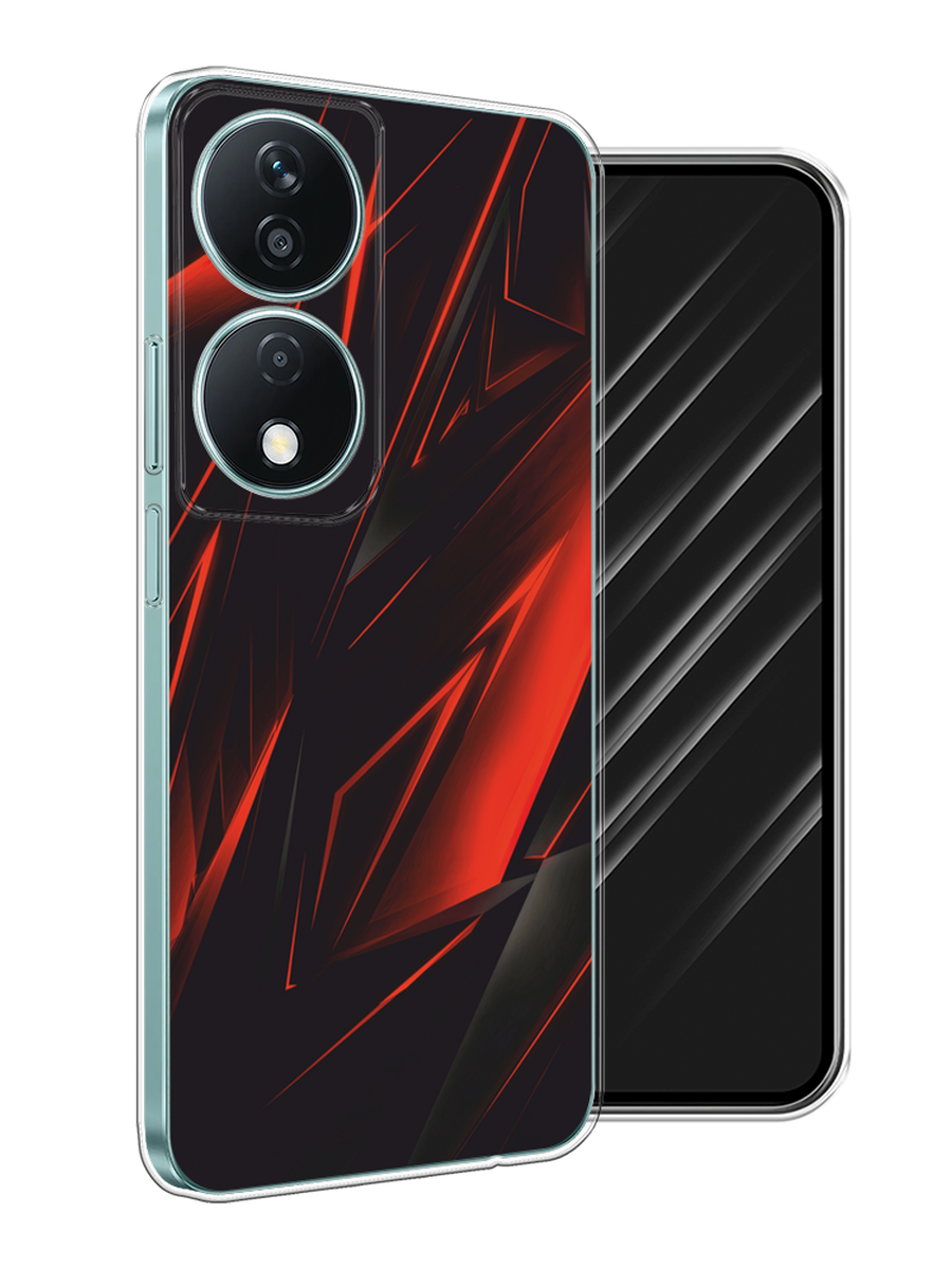 

Чехол Awog на Honor X7B "Игровой фон", Бордовый;красный;черный, 6123350-1