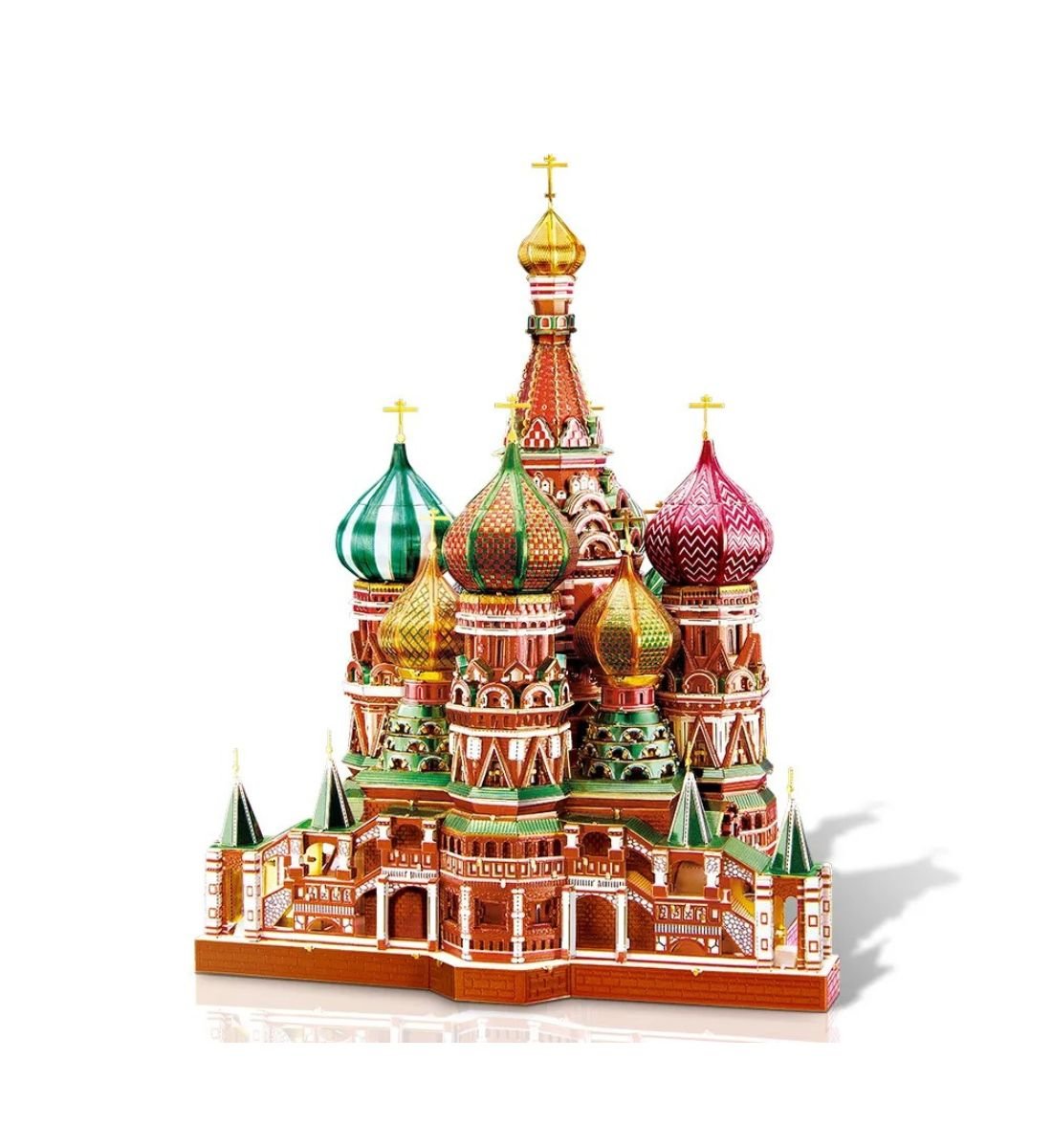 

3D пазл металлическийLuxury Gift Храм Василия Блаженного, сборная модель, 711 шт