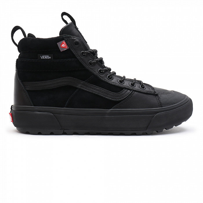 

Кеды унисекс Vans UA SK8-HI MTE-2 Dachshund/Blac черные 7 US, UA SK8-HI MTE-2 Black/Black