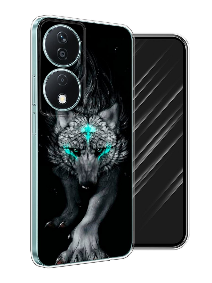 

Чехол Awog на Honor X7B "Волшебный волк", Черный;серый, 6123350-1