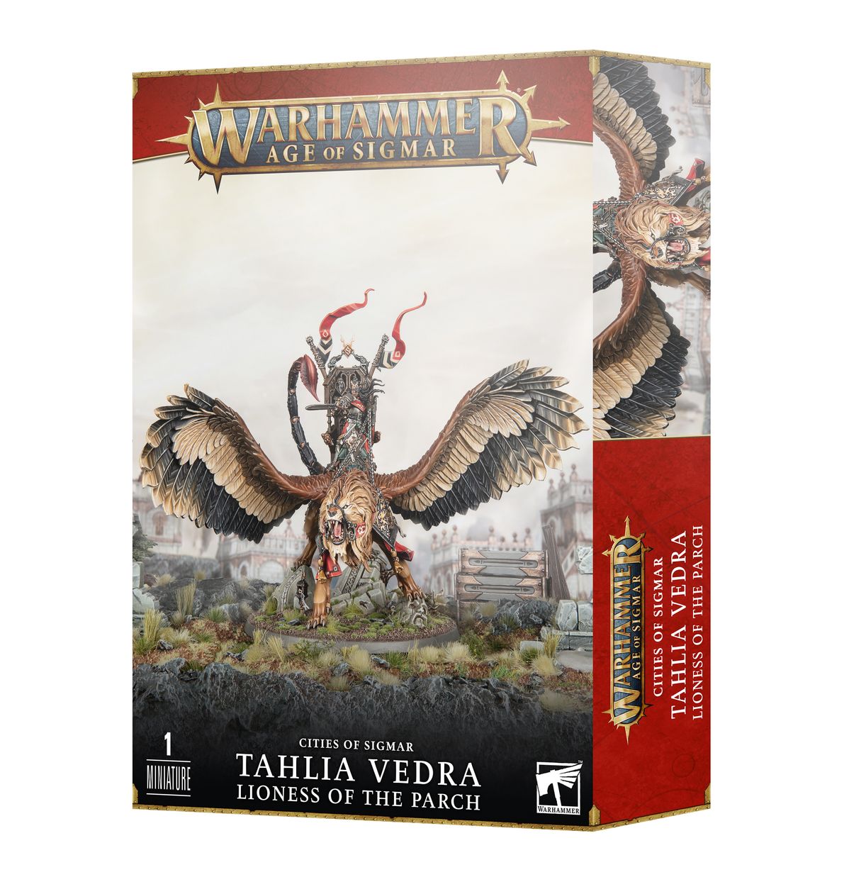 

Миниатюры для игры Games Workshop Warhammer Age of Sigmar: Tahlia Vedra 86-18, Tahlia Vedra, Lioness of the Parch