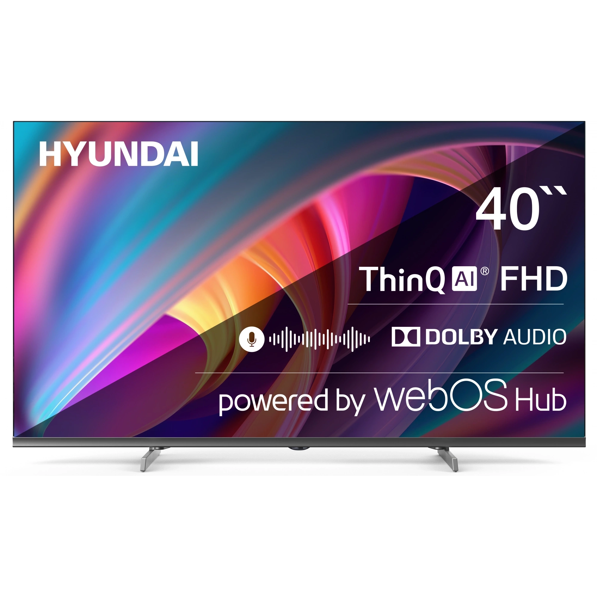

Телевизор HYUNDAI H-LED40BS5100, 40"(102 см), FHD, Черный, H-LED40BS5100