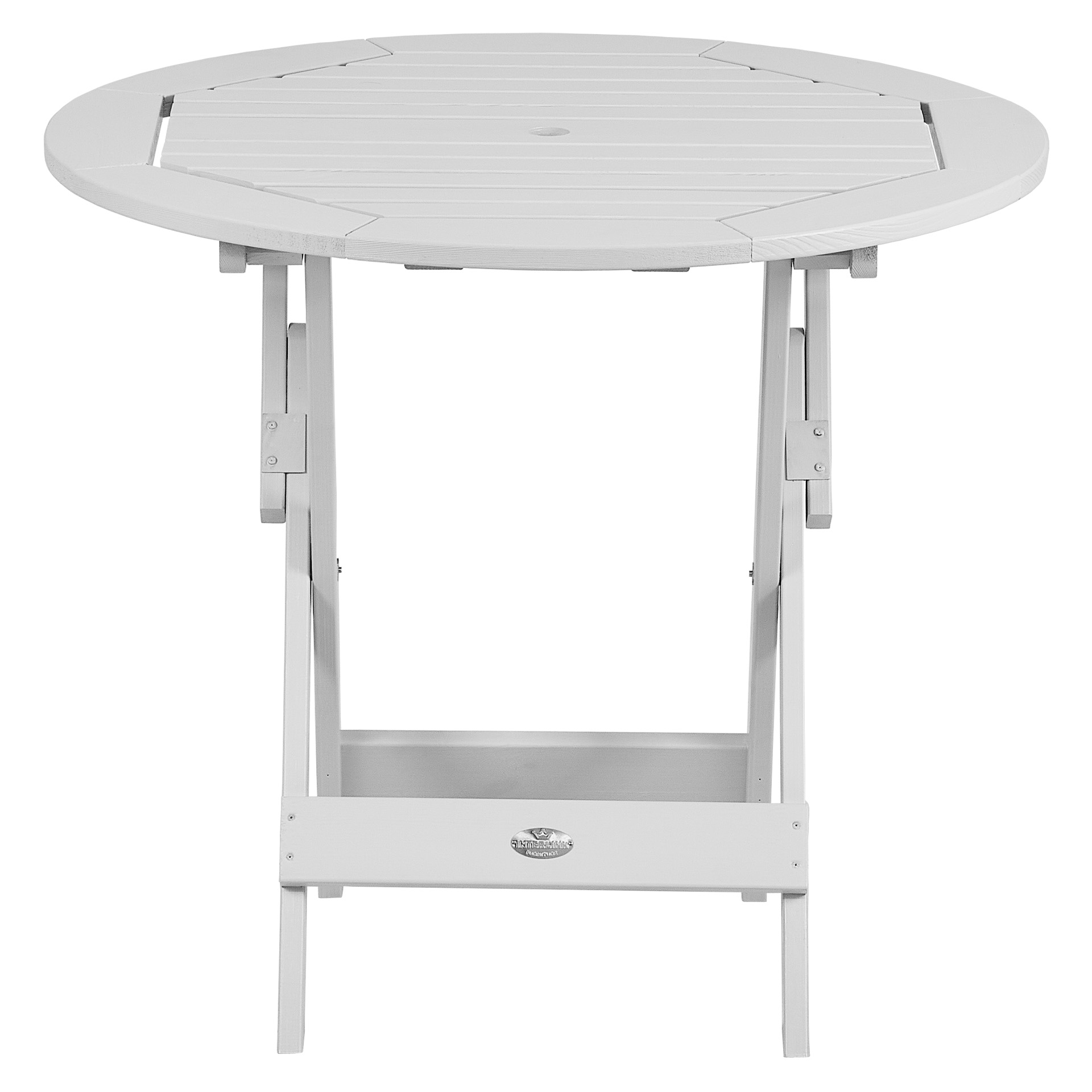 Стол для дачи обеденный Interlink 700367 светло-серый, серый 80х80х70 см