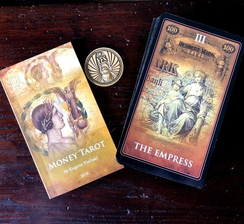 

Карты Таро "Money Tarot", Tarotmania / Денежное Таро, Золотистый