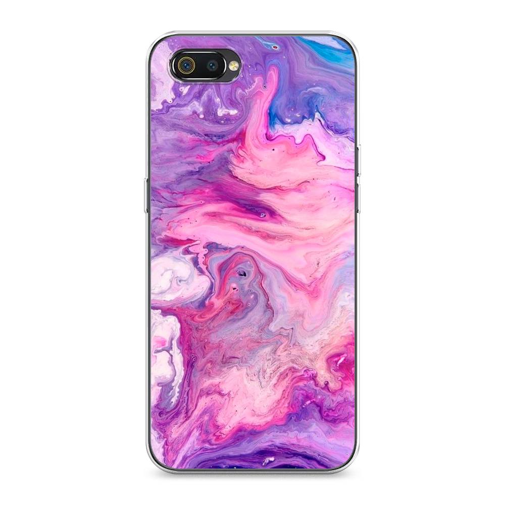 

Чехол на Realme C2 "Нежно-розовая абстракция", Розовый, 251150-3