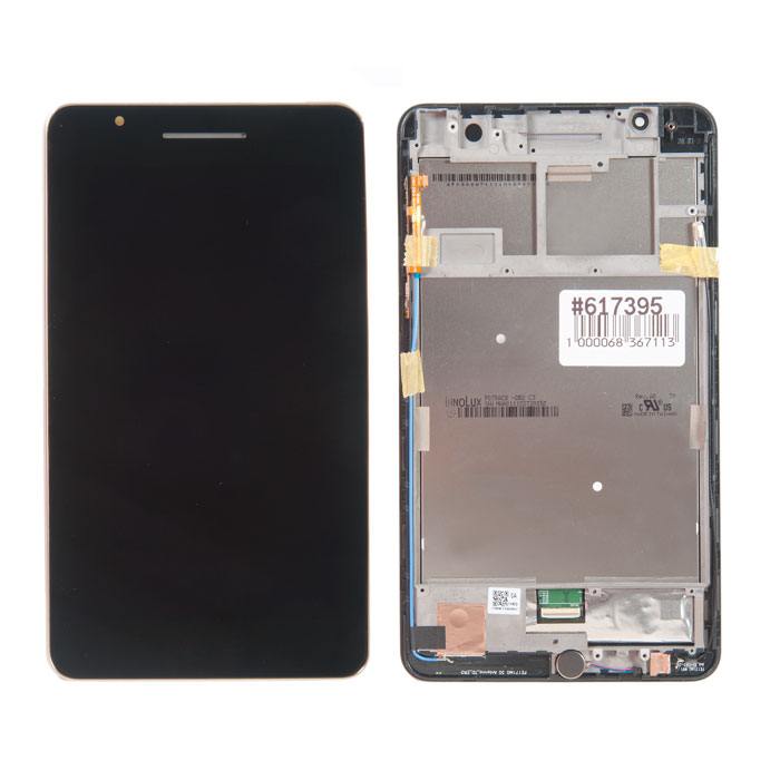 

Дисплей в сборе для Asus FE171MG-1A черный с серебристой окантовкой