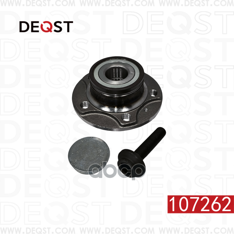 DEQST 107262 107262_Ступица в сборе с подшипником AUDI A4 8K2 B8 11 1шт 2340₽