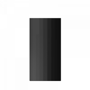 Прямая Ваза Xiaomi Bright Glazed Corrugated Straight Vase Black Small (HF-JHZHPX01)