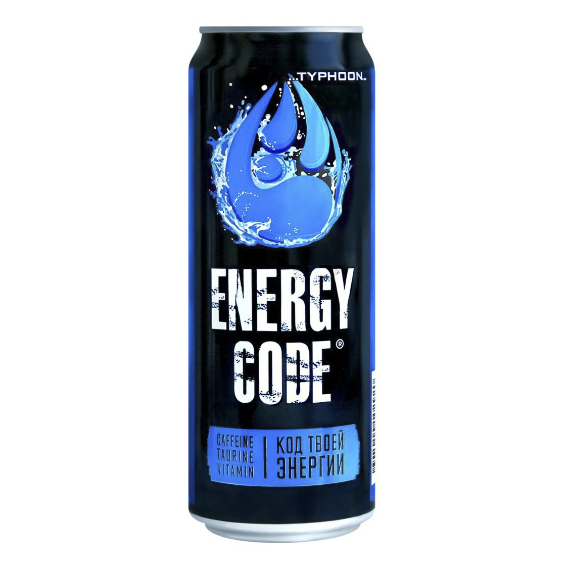 

Напиток энергетический Energy Code Typhoon газированный безалкогольный 0,45 л