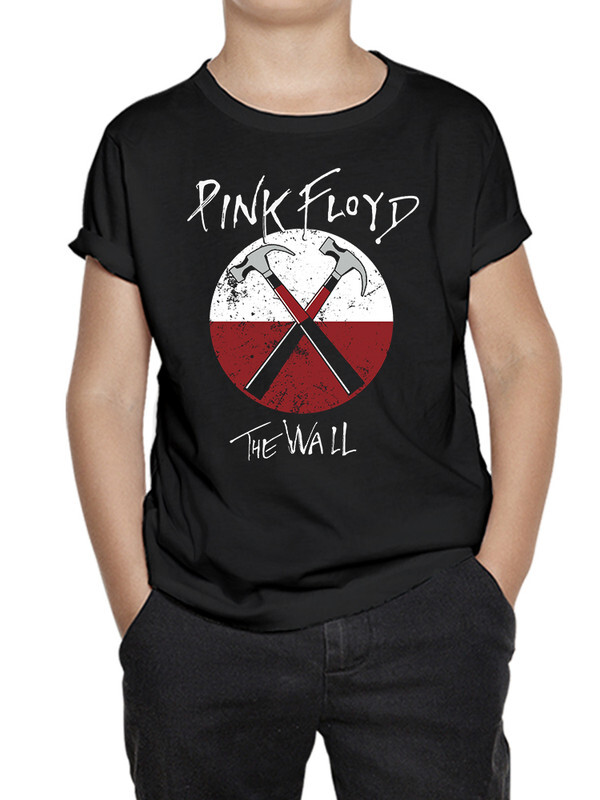 фото Футболка д/мальч. dreamshirts studio pink floyd the wall э цв. черный р.98