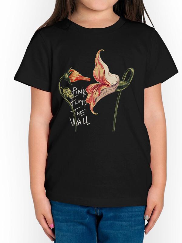 фото Футболка д/дев. dreamshirts studio pink floyd the wall ы цв. черный р.98