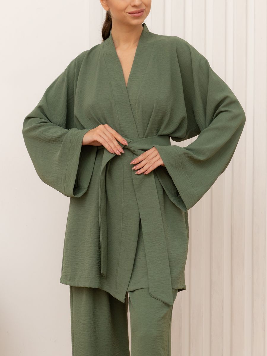 

Пижама женская Mimi Pajamas Brand 100035 хаки 58-60 RU, 100035